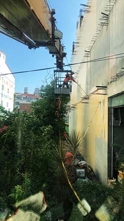 彰化吊車-高空作業,外牆油漆